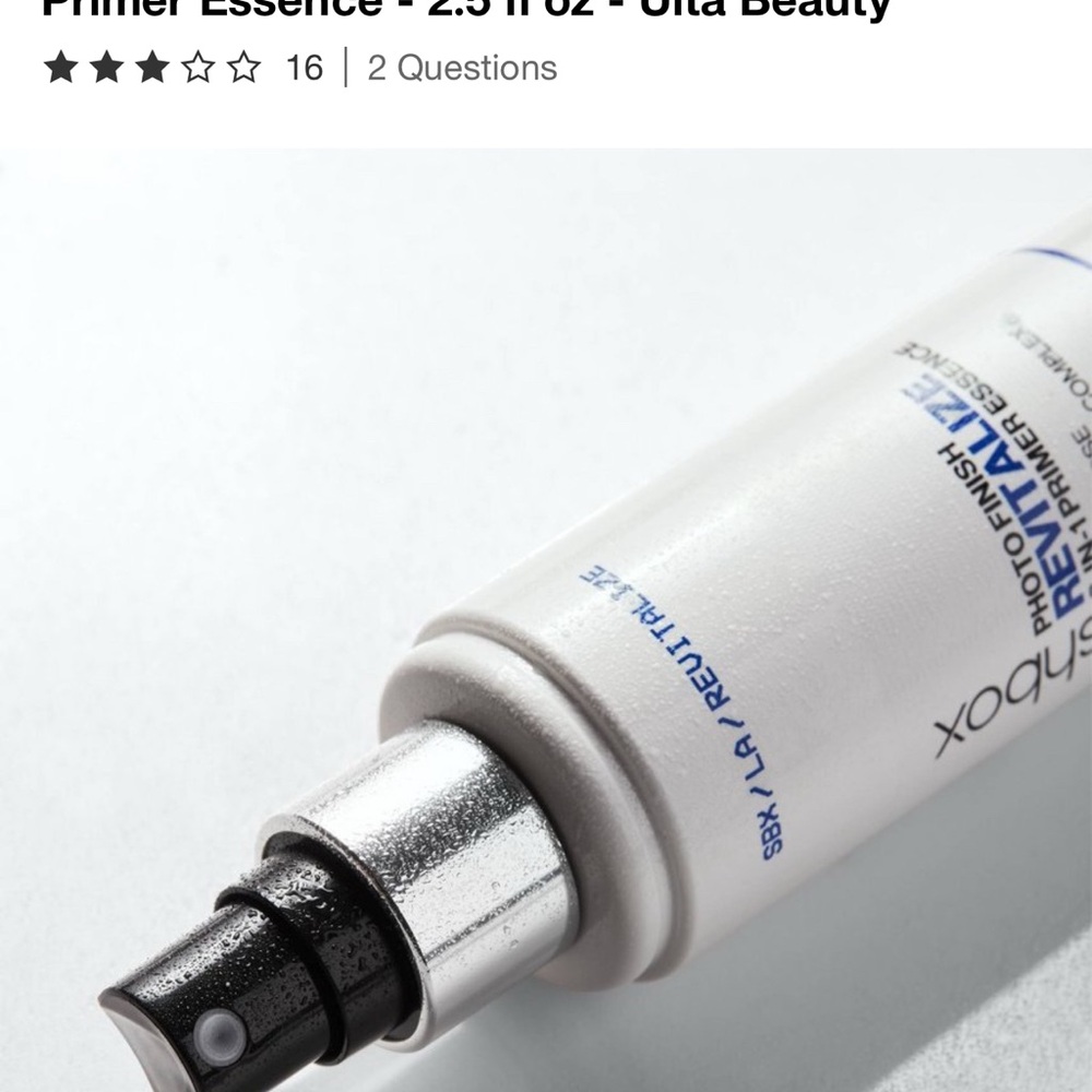 Smashbox Photo Finish Primer Essence - Black Rose - Picture 4 of 4